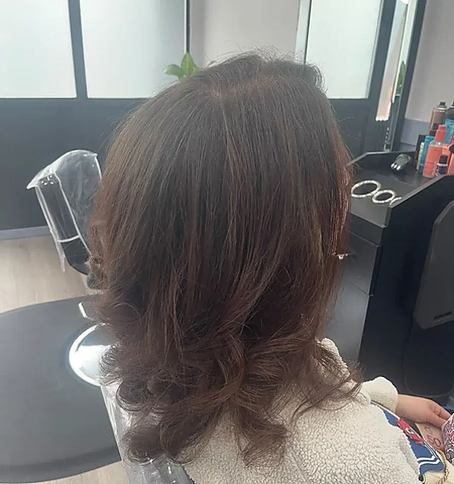 Hair colour result